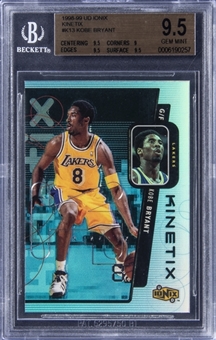 1998-99 UD Ionix "Kinetix" #K13 Kobe Bryant - BGS GEM MINT 9.5
